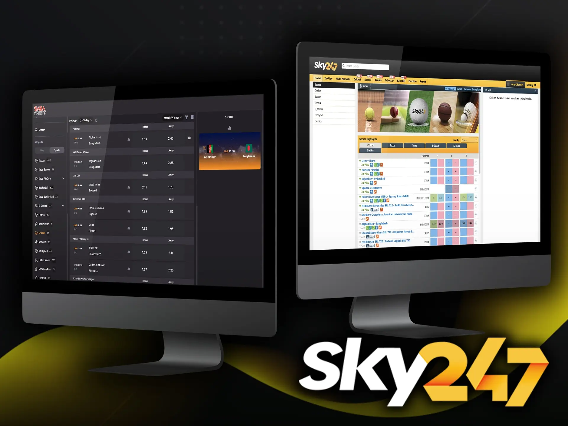 Find out why users choose Sky247 for betting on cricket events.