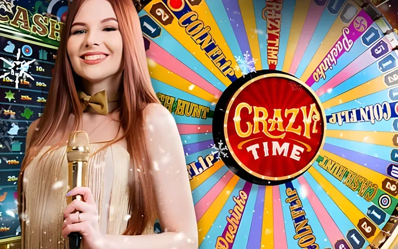 Register with Sky247 and play Crazy Time for a chance to win big.