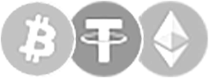 Cryptocurrency logo.